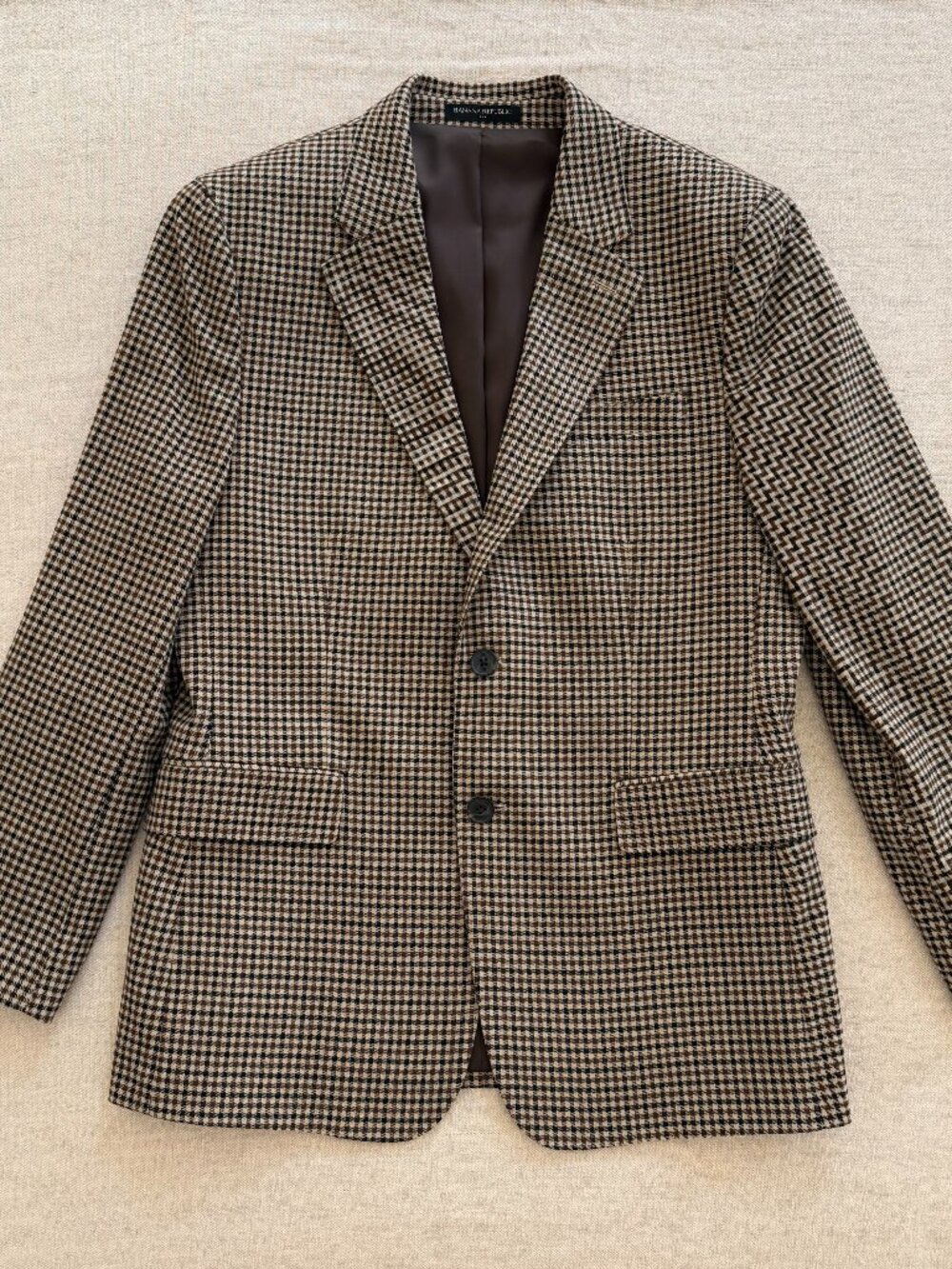 Banana Republic Tailored Fit Houndstooth Sport Coat Blazer 40S
